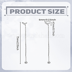 1 пара сережек-кисточек в форме сердца из латуни со стразами для женщин&nbsp;EJEW-LP0003-63P