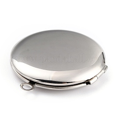 Не тускнеющие подвески-медальоны из нержавеющей стали 316 STAS-L258-003P