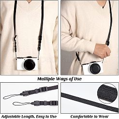 2 шт. двухцветный ремешок для камеры из ткани и полиэстера&nbsp;AJEW-CA0002-31