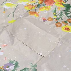 Фартук без рукавов из полиэстера с цветочным узором&nbsp;AJEW-WH20020-210A