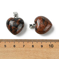 Natürliche Mahagoni Obsidian Anhänger&nbsp;G-F820-10A-05