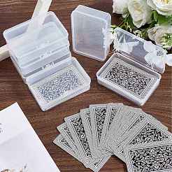 Коробки для хранения пластиковых карт с откидными крышками&nbsp;CON-WH20010-05A