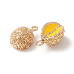 2шт латунные эмалированные подвески&nbsp;KK-YW0001-77