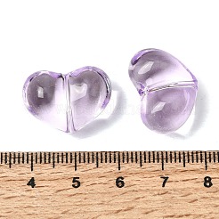 Abalorios de vidrio transparentes&nbsp;GLAA-F132-02K