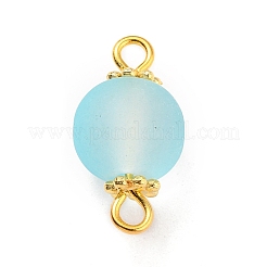 Прозрачные звенья из матового стекла&nbsp;PALLOY-JF00517