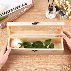 Scatola di legno&nbsp;CON-WH0080-18