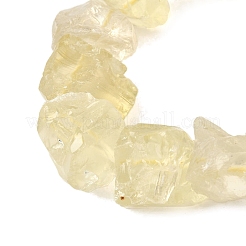 Естественный лимонный кварц нитей бисера G-S386-C17