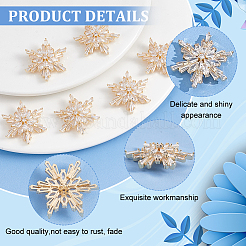 6 шт. латунные пуговицы с 1 отверстиями BUTT-FG0001-35G