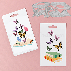 Углеродистая сталь разрезает трафареты DIY-WH0309-1462