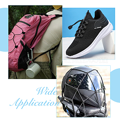 10.94 ярд 1 комплекта круглых полиэстеровых эластичных шнуров OCOR-NB0001-96B