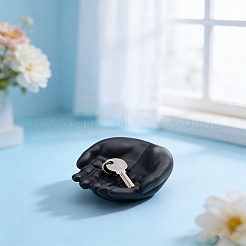 Bandejas de resina para joyería hechas a mano para baratijas&nbsp;ODIS-WH0043-331B