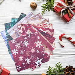 12 шт. бумажный блокнот для скрапбукинга&nbsp;AJEW-WH20020-299C