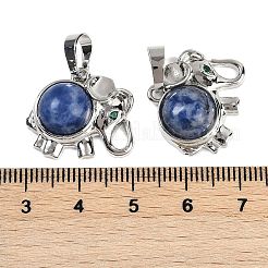 Природные подвески содалитом&nbsp;G-I374-A-P10