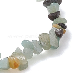 Bracelets extensibles en perles d'amazonite pour hommes et femmes&nbsp;BJEW-JB10665-01