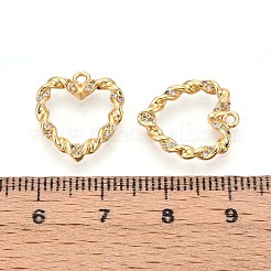 Латунные микро проложить кубического циркония подвески&nbsp;KK-N263-90G