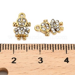 Подвеска из нержавеющей стали 304 с кристаллами и стразами STAS-U047-11G