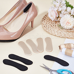 10 пара двухцветных фибровых противоизносных накладок на пятку&nbsp;FIND-WR0012-82