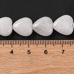 Fili di perline giada bianco naturale&nbsp;G-I372-A10-01