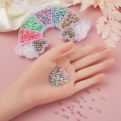 7 стиль абс пластик имитация жемчуга бусины OACR-YW0001-21