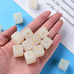 Окрашенные акриловые бусины  MACR-S374-11C-01