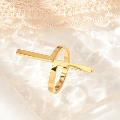 Кольца-манжеты из нержавеющей стали 304 для женщин&nbsp;RJEW-U039-01G