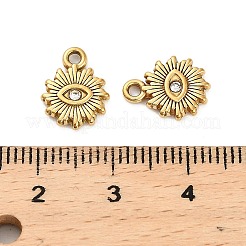 Подвеска из нержавеющей стали 304 с кристаллами и стразами&nbsp;STAS-U047-09G