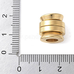 Европейские бусины из нержавеющей стали 304 STAS-S162-10G