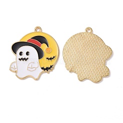 Halloween-Thema Legierung Emaille Anhänger&nbsp;FIND-E024-03LG