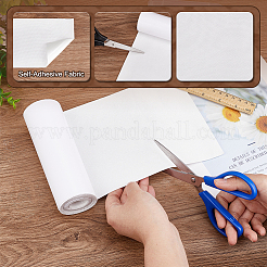 Льняная самоклеящаяся ткань DIY-WH0580-40A-01