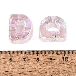 UV-Beschichtung transparente europäische Acrylperlen&nbsp;OACR-M027-02D-01