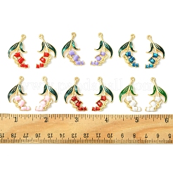 12шт 12 стиля подвески из сплава с эмалью&nbsp;ENAM-FS0001-89