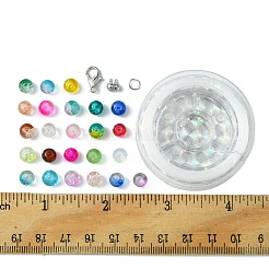 Наборы для изготовления круглых стеклянных браслетов своими руками&nbsp;DIY-FS0006-20