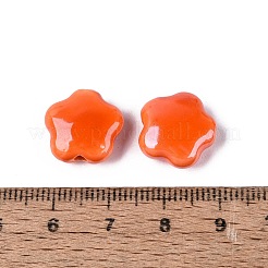 Perles en porcelaine manuelles&nbsp;PORC-N007-20-B01-A09