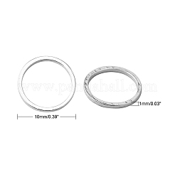 真鍮製フレームコネクター  カドミウムフリー＆鉛フリー  銀  10x0.7~1mm&nbsp;X-EC18710MM-S