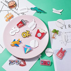 Акриловые защитные броши PH-JEWB-G006-01