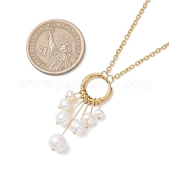 Кулон в виде картофеля из натурального культивированного пресноводного жемчуга&nbsp;NJEW-JN05922