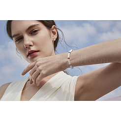 24 шт. 6-х цветные бусины из нержавеющей стали 304 STAS-UN0031-07