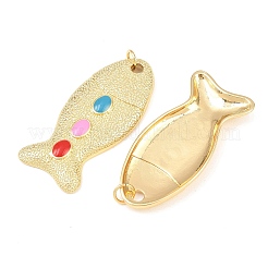 Латунь эмаль подвески&nbsp;KK-C162-059G