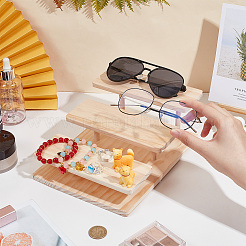 3-ярусные подставки для очков из сосны ODIS-WH0025-100