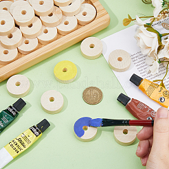 40 шт. Бусины из натурального дерева WOOD-DC0001-28