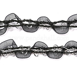 Кружевная отделка из полиэстера для штор OCOR-K007-10B-02