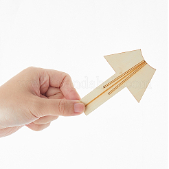 2 шт. деревянные маркеры для мячей для гольфа AJEW-FH0005-41