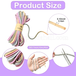 10 м хлопковый шнур градиентного цвета&nbsp;OCOR-YWC0001-02A