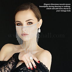 Маскарадные маски из сплава AJEW-WH0258-540S