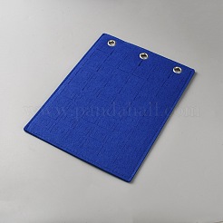 Брошь из фетра с 3 кольцом&nbsp;ODIS-WH0043-213