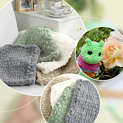 4 рулон мягкой пряжи для вязания крючком OCOR-SP0001-01E