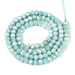 Brins de perles de verre électrolytiques anti-ternissement&nbsp;EGLA-T021-4mm-15-08