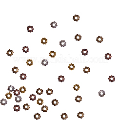 Тибетском стиле сплав Шарики прокладки&nbsp;TIBEB-CJ0001-09-NR