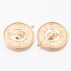 Латунные подвески&nbsp;KK-N232-183G-NF