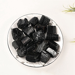 Натуральный черный турмалин бисер WG77657-01